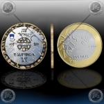 3 EVRO SLOVENIJA 2025 (Nova Gorica - Gorizia) BARVNI #2